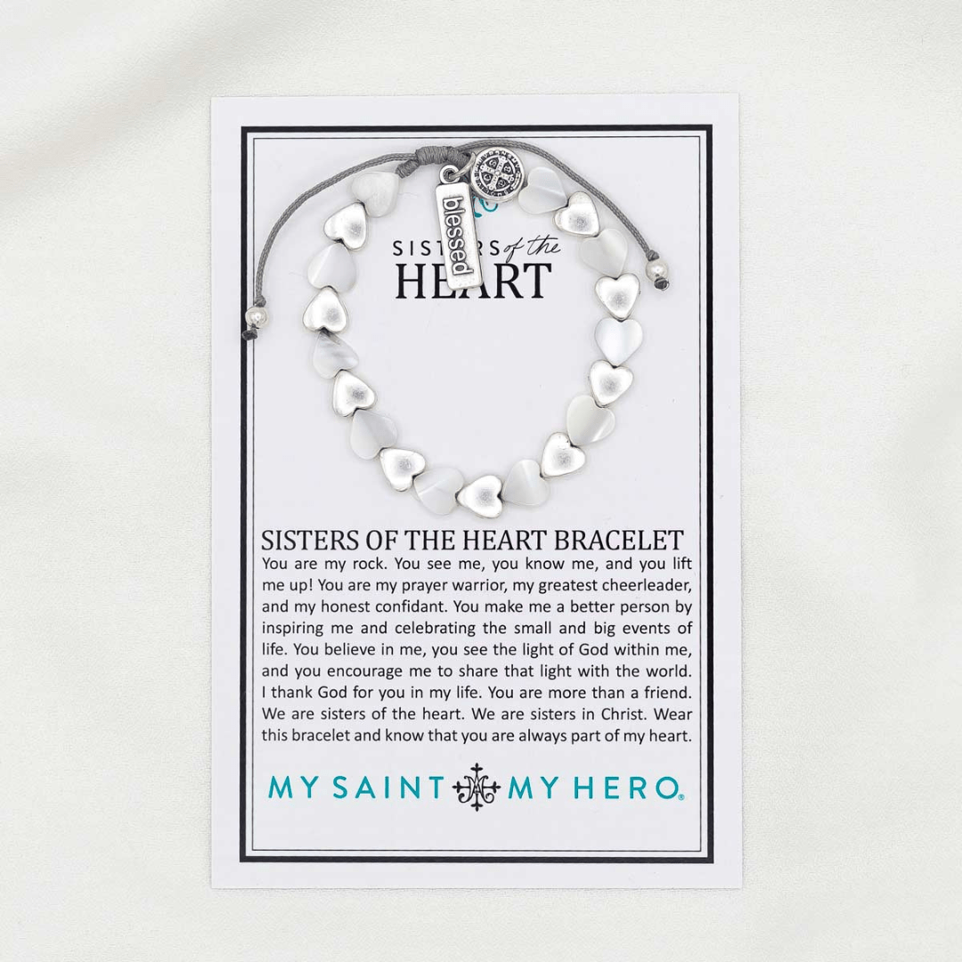 My Saint My Hero Sisters of the Heart Bracelet - Gold - My Saint My Hero
