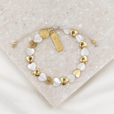 My Saint My Hero Sisters of the Heart Bracelet - Gold - My Saint My Hero