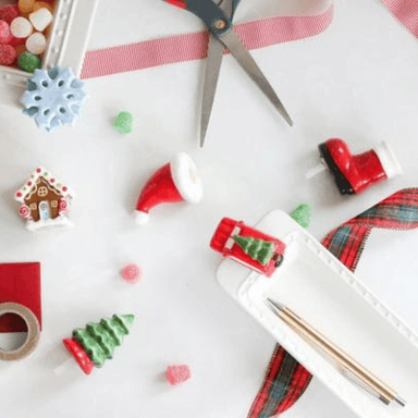 Nora Fleming Car with Tree Mini - Nora Fleming