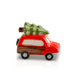 Nora Fleming Car with Tree Mini - Nora Fleming