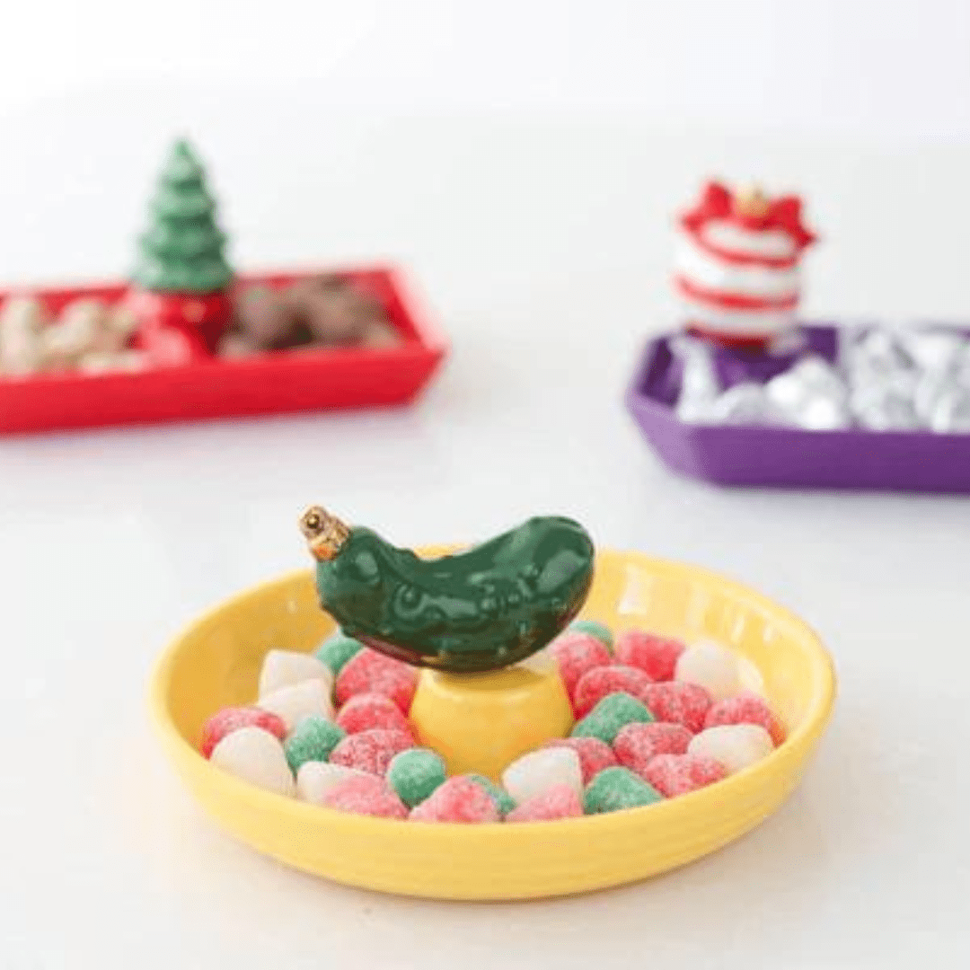 Nora Fleming Christmas Pickle Mini - Nora Fleming
