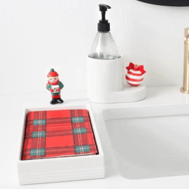 Nora Fleming Guest Towel Holder - Pinstripes - Nora Fleming