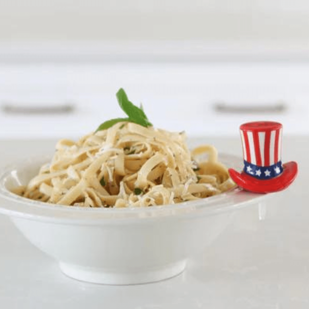 Nora Fleming Home of the Free Red White and Blue Hat Mini - Nora Fleming