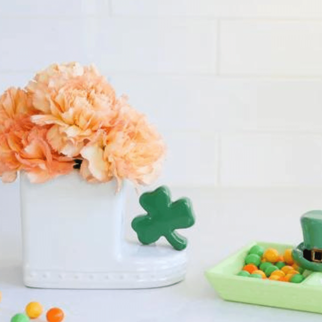 Nora Fleming Irish at Heart Shamrock Mini - Nora Fleming
