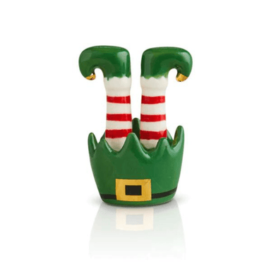 Nora Fleming Jingle Toes Elf Feet Mini - Nora Fleming