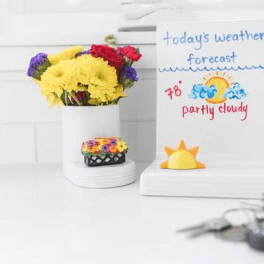 Nora Fleming Love Blooms Here Window Box Mini - Nora Fleming