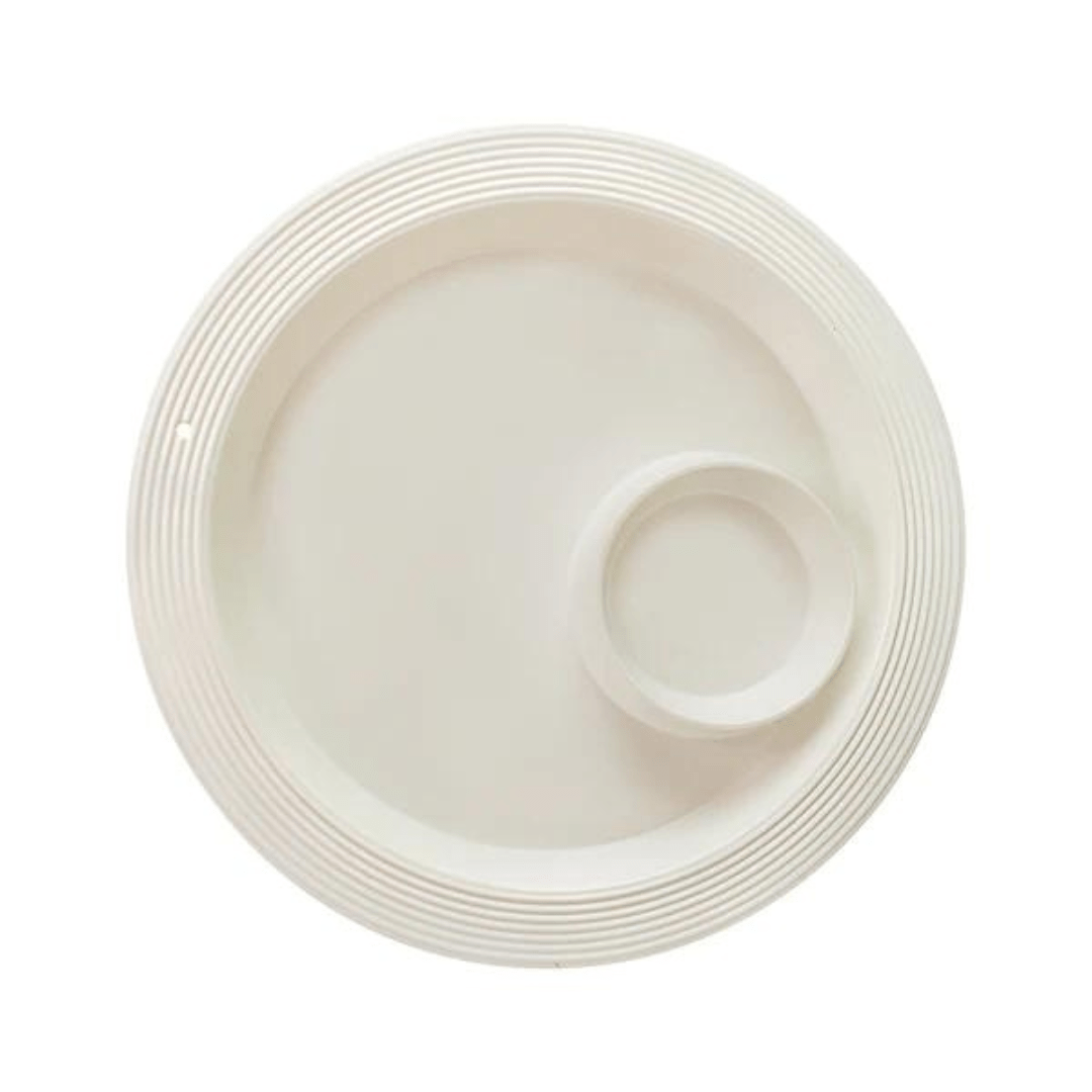 Nora Fleming Melamine Chip & Dip - Pinstripes - Nora Fleming