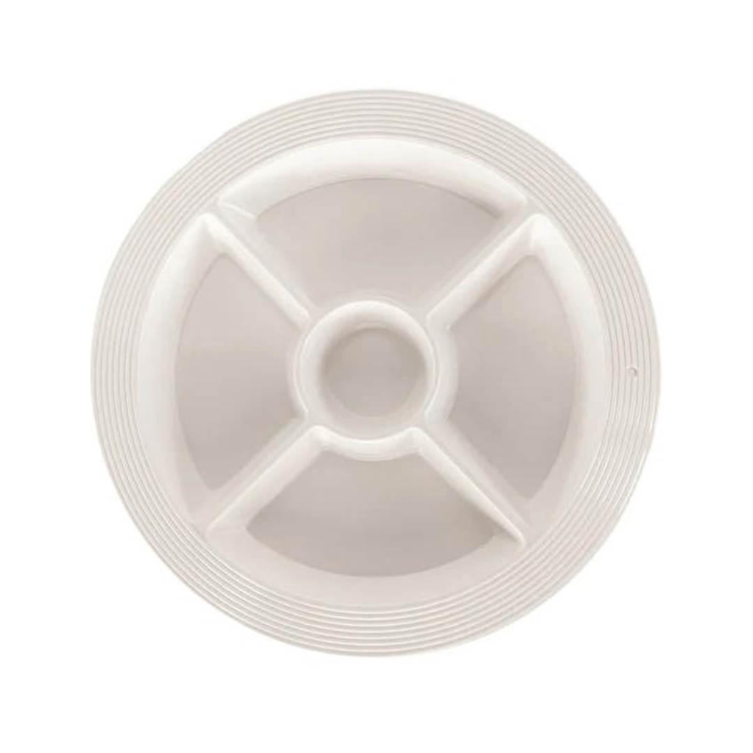 Nora Fleming Melamine Divided Dish - Pinstripes - Nora Fleming