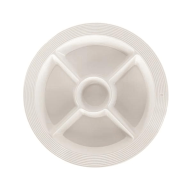 Nora Fleming Melamine Divided Dish - Pinstripes - Nora Fleming