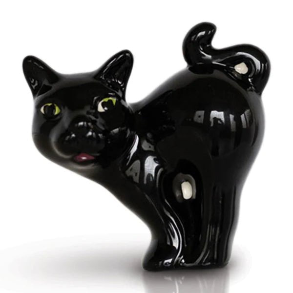 Nora Fleming Scaredy Cat Black Cat Mini - Nora Fleming
