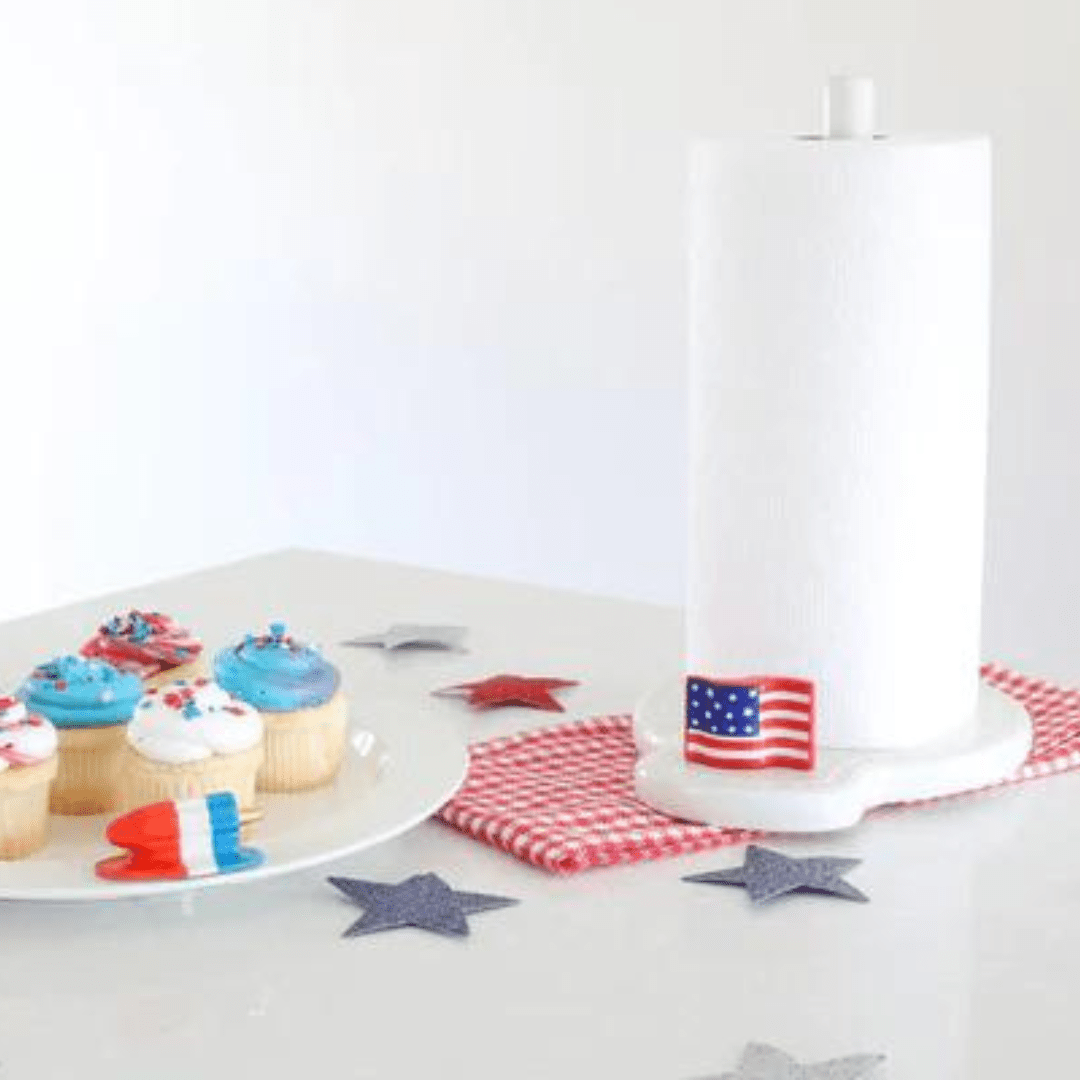 Nora Fleming Stars & Stripes Flag Mini - Nora Fleming