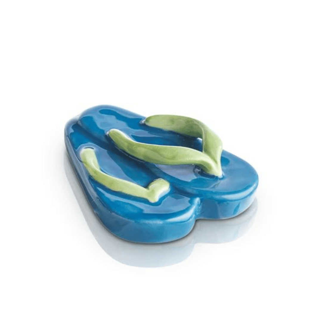 Nora Fleming Sunning & Funning Flip Flop Mini - Nora Fleming