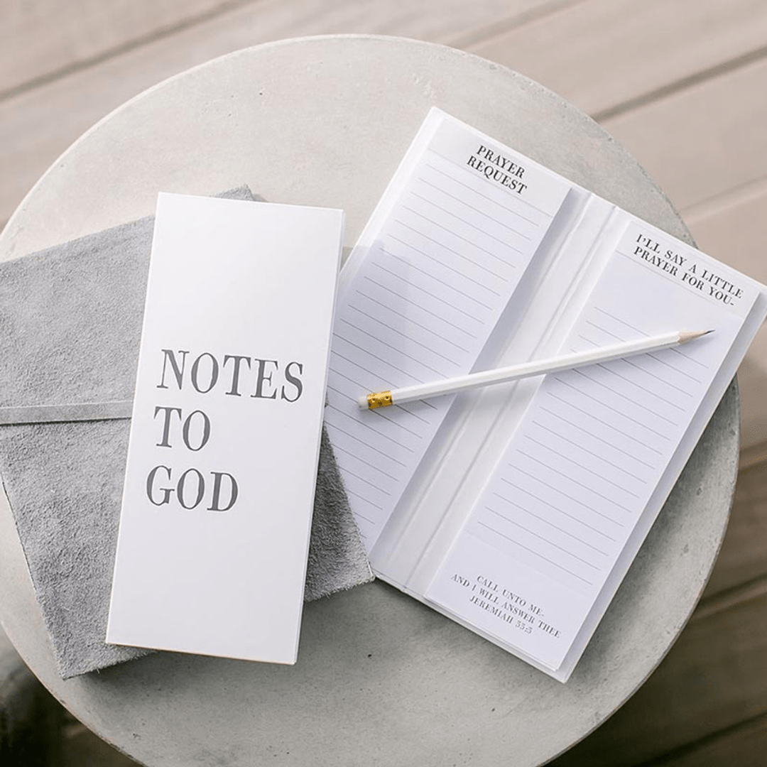 Notes to God Notepad - Santa Barbara Design Studio