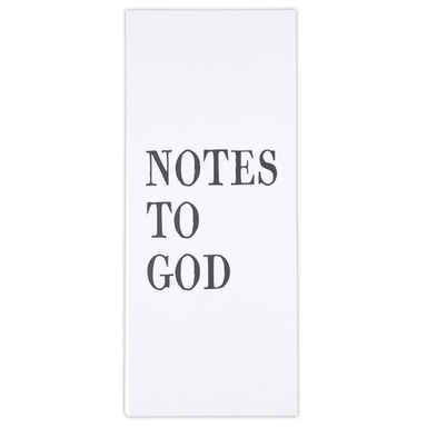 Notes to God Notepad - Santa Barbara Design Studio