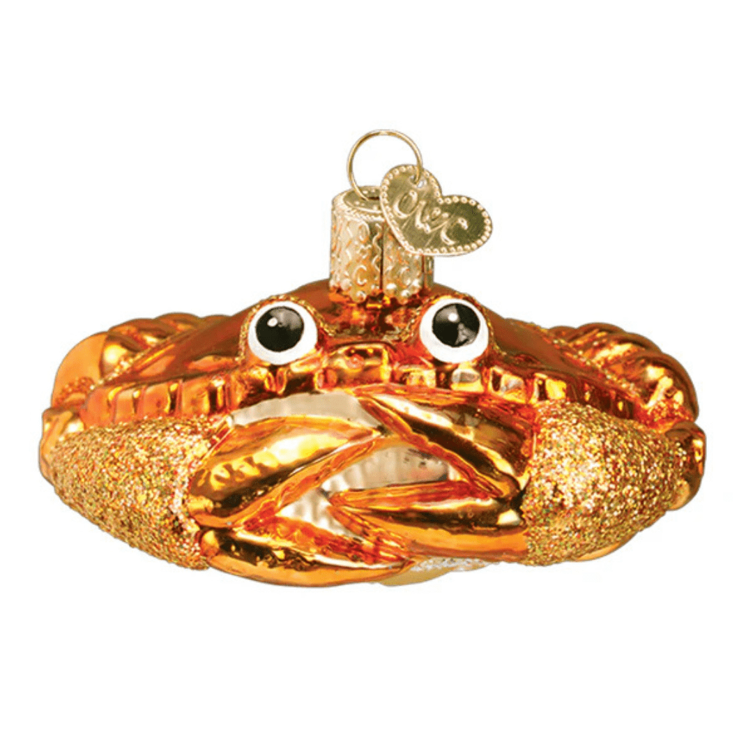 Old World Christmas Crab Louie Ornament - Old World Christmas