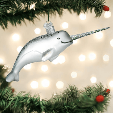 Old World Christmas Narwhal Ornament - Old World Christmas
