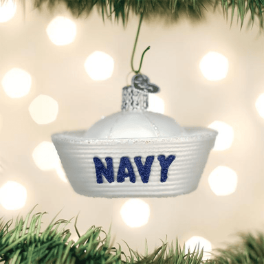 Old World Christmas Navy Cap Ornament - Old World Christmas