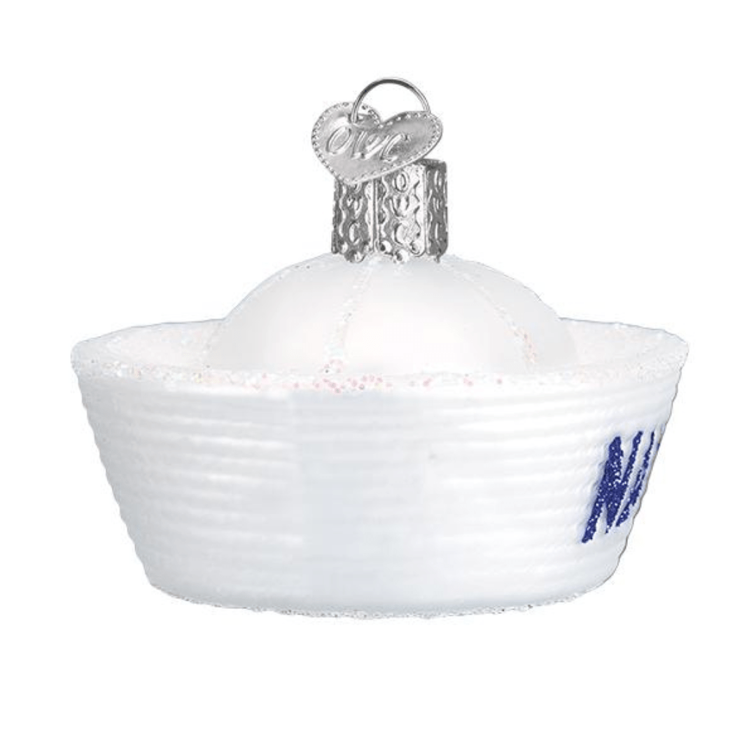Old World Christmas Navy Cap Ornament - Old World Christmas