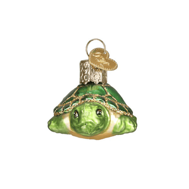 Old World Christmas Small Turtle Ornament - Old World Christmas
