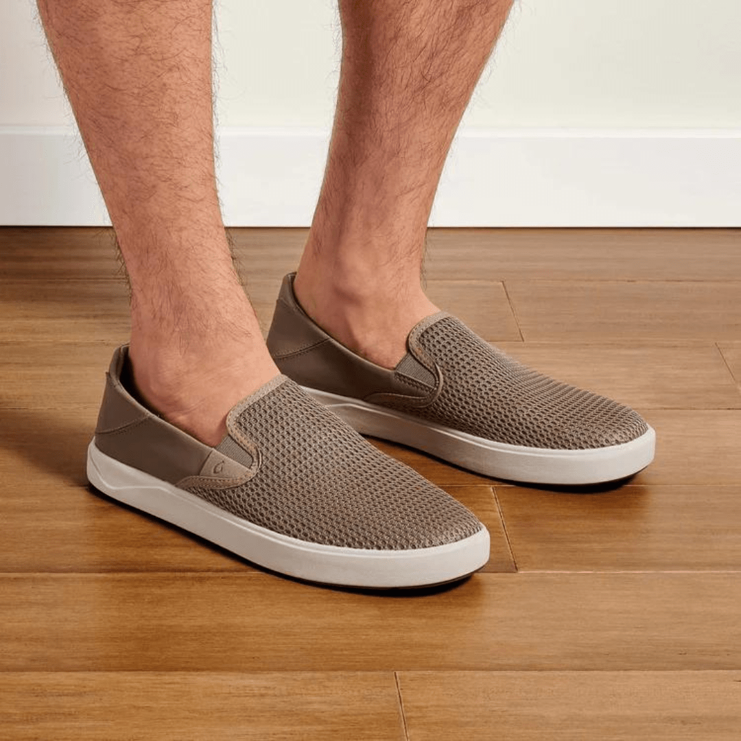 Oluaki Lae'ahi Breathable Slip Ons - Clay - Olukai