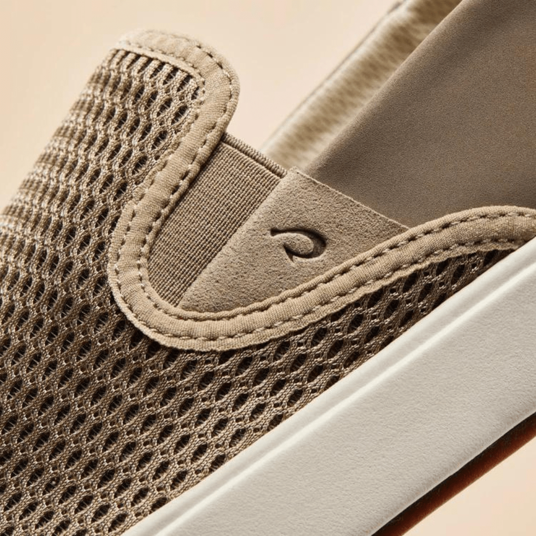 Oluaki Lae'ahi Breathable Slip Ons - Clay - Olukai
