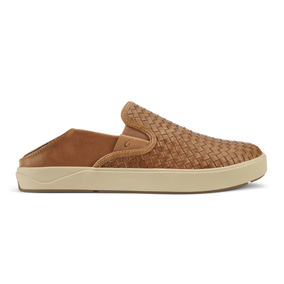 Oluaki Lae'ahi Lauhala Woven Slip Ons - Fox - Olukai