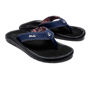 Oluaki 'Ohana Flip Flops - Navy/Onyx - Olukai