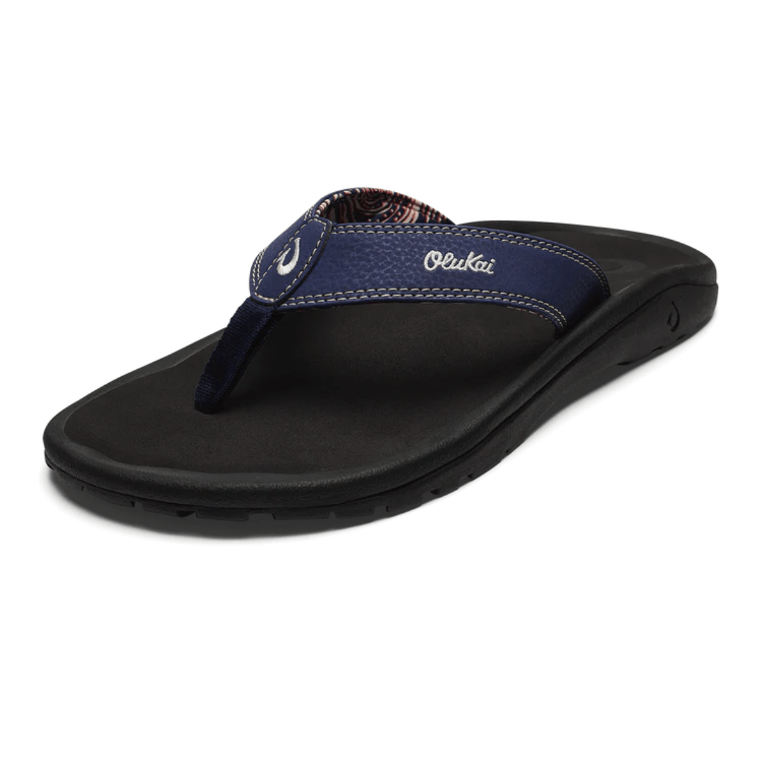 Oluaki 'Ohana Flip Flops - Navy/Onyx - Olukai