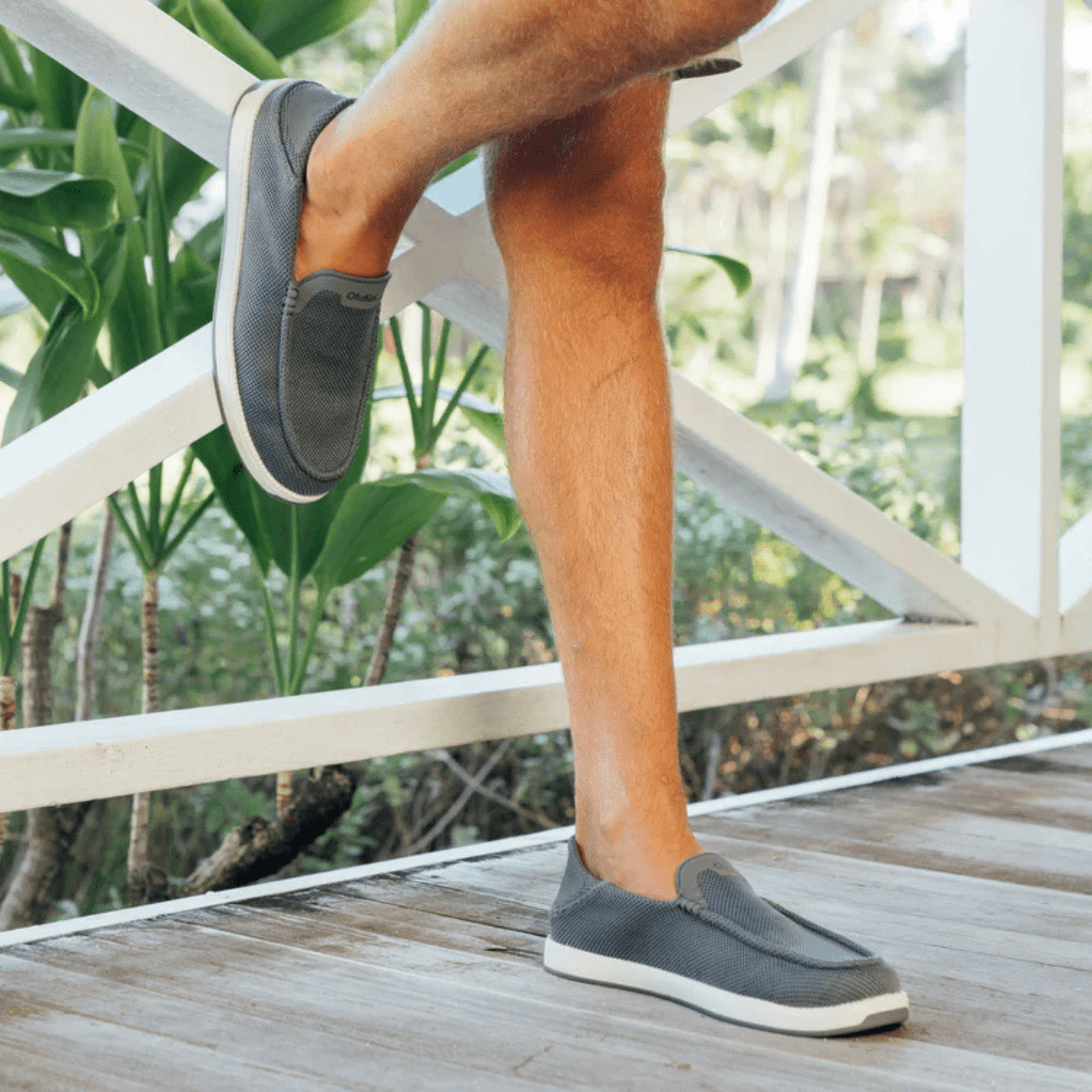 Olukai Kakaha Mesh Sneaker - Rock - Olukai