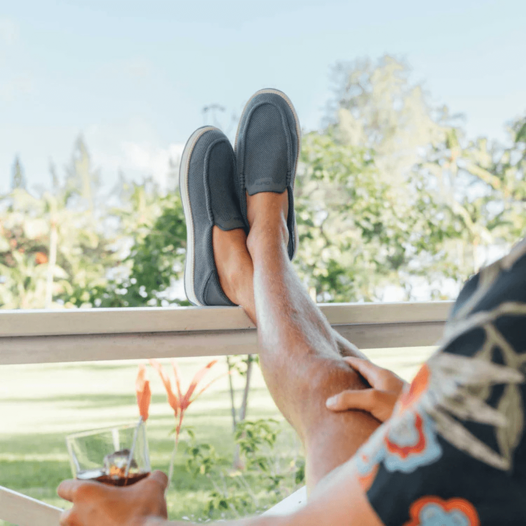 Olukai Kakaha Mesh Sneaker - Rock - Olukai