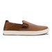 Olukai Lae'ahi Kapa Slip Ons - Tan/Dark Wood - Olukai