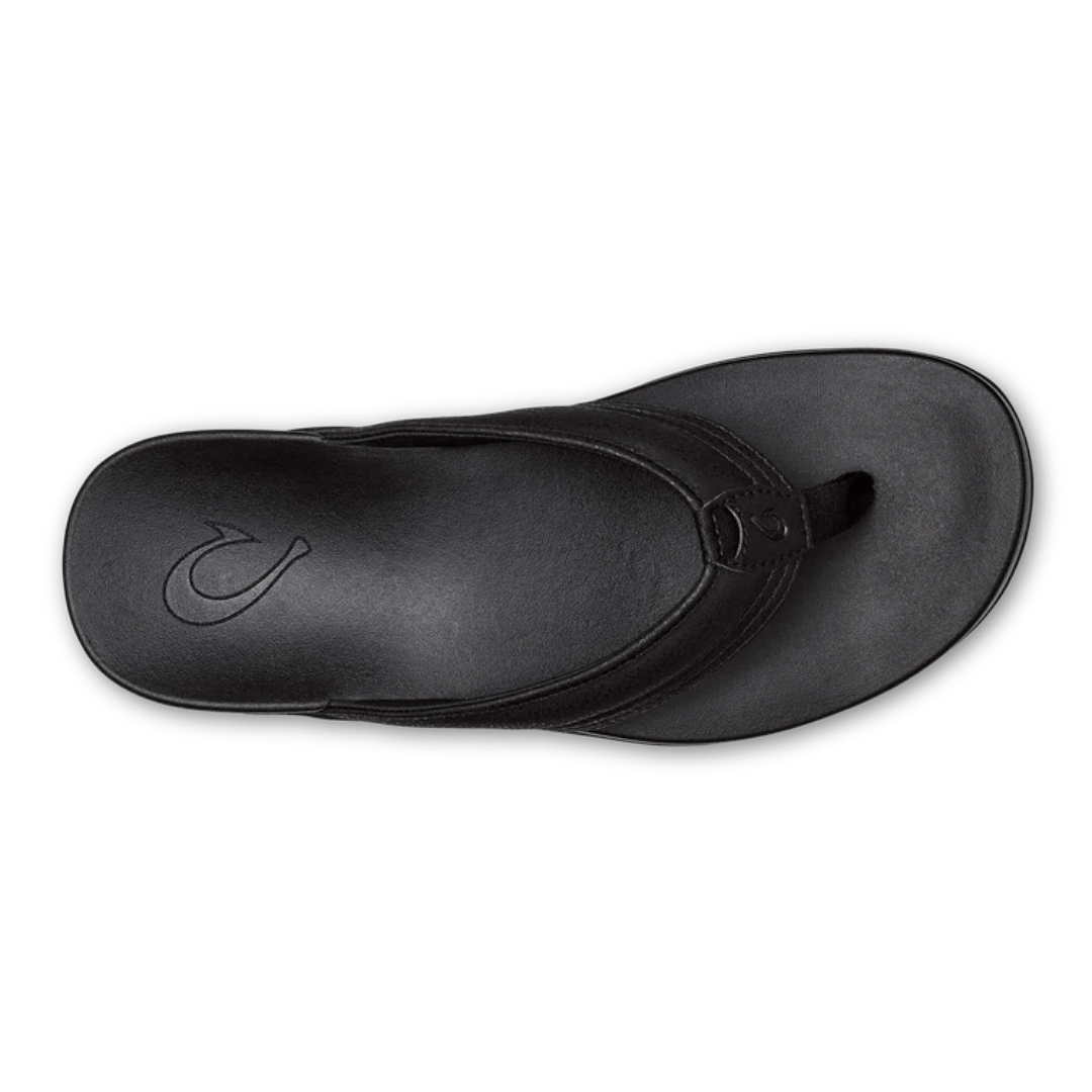 Olukai Maha Flip Flops - Black - Olukai