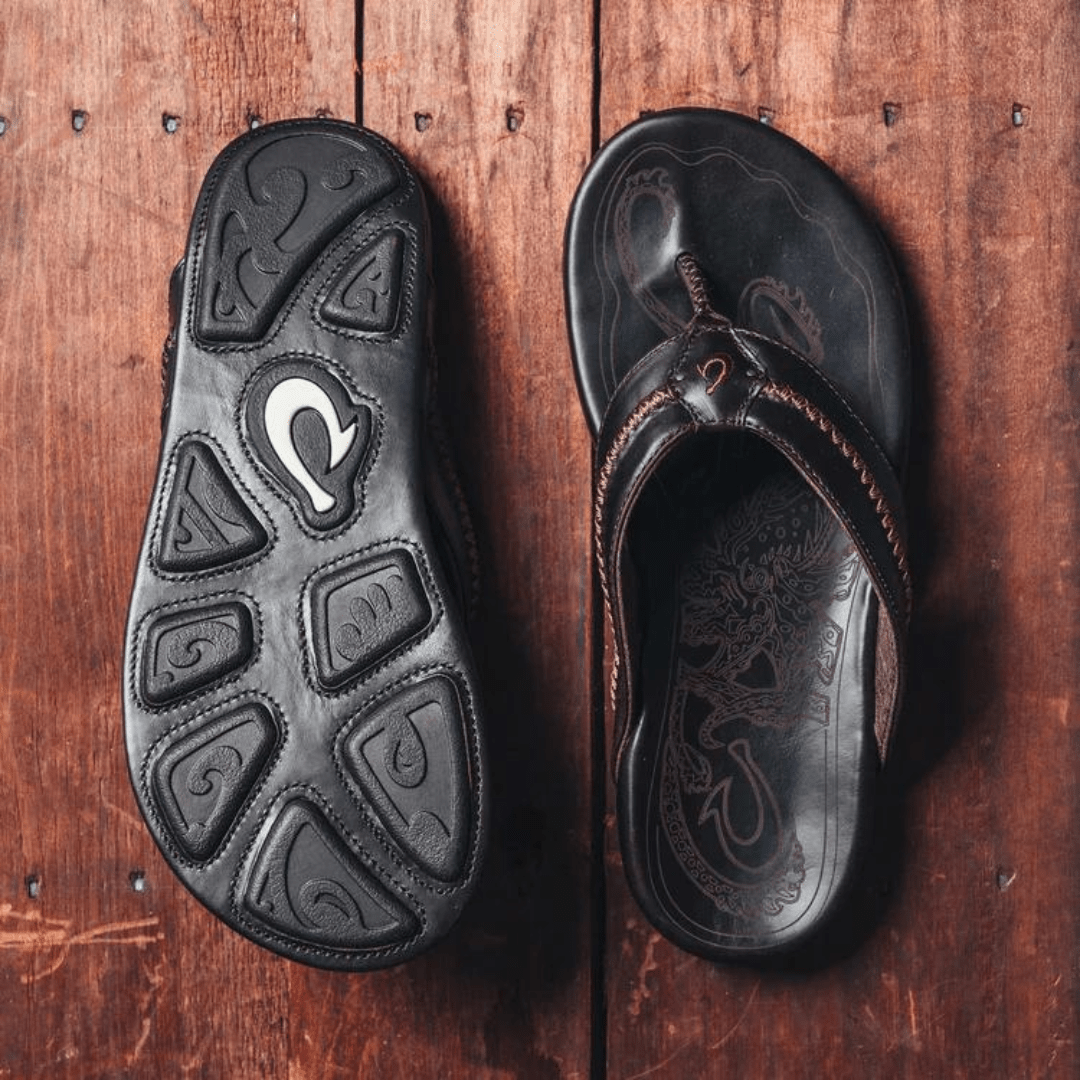 Olukai Mea Ola Flip Flops - Dark Java - Olukai