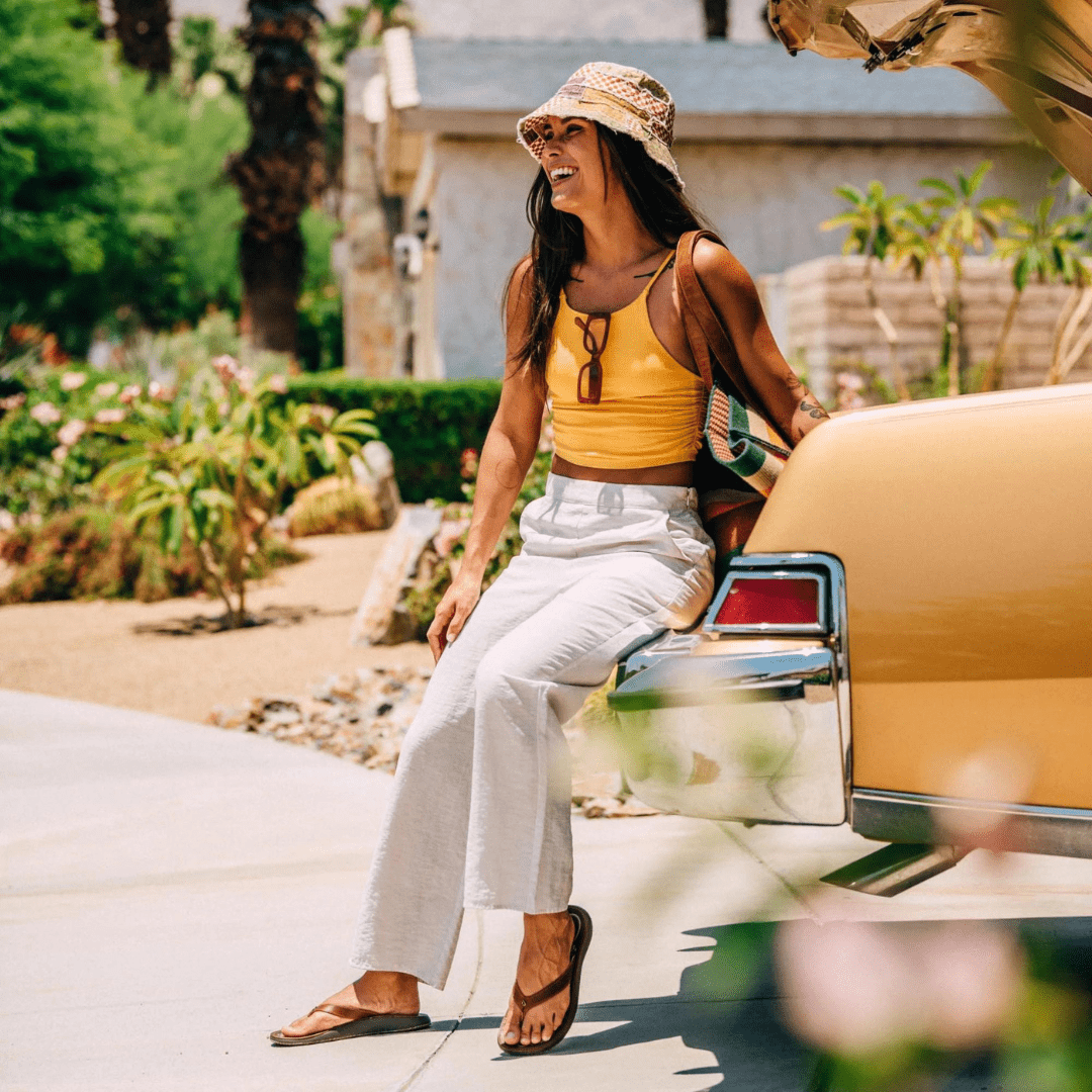 Olukai Paniolo Flip Flops - Natural - Olukai