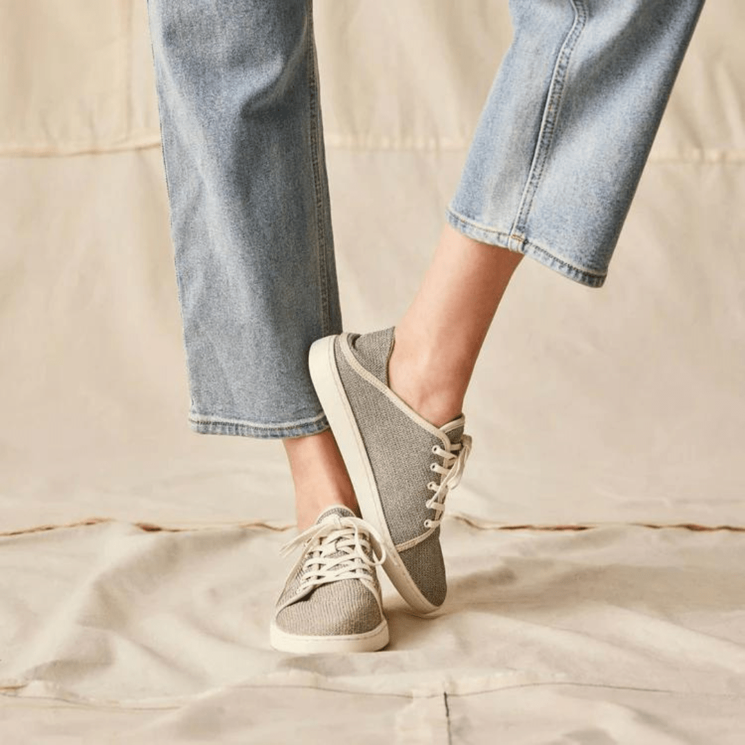 Olukai Pehuea Li Sneakers - Tapa/White Sand - Olukai