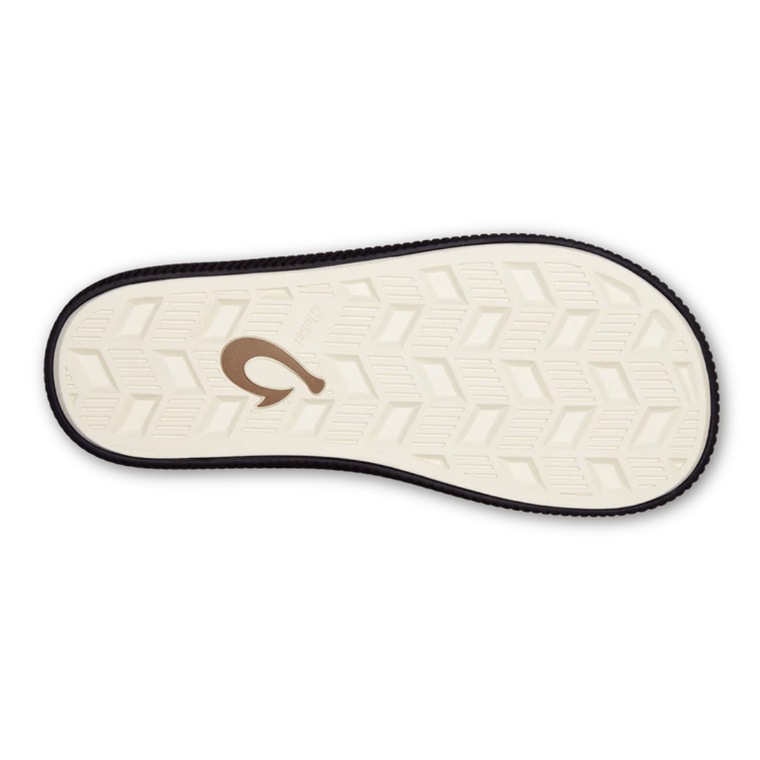 Olukai Ulele Flip Flops - Black - Olukai