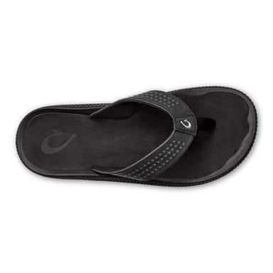 Olukai Ulele Flip Flops - Black - Olukai