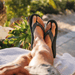 Olukai Ulele Flip Flops - Black - Olukai