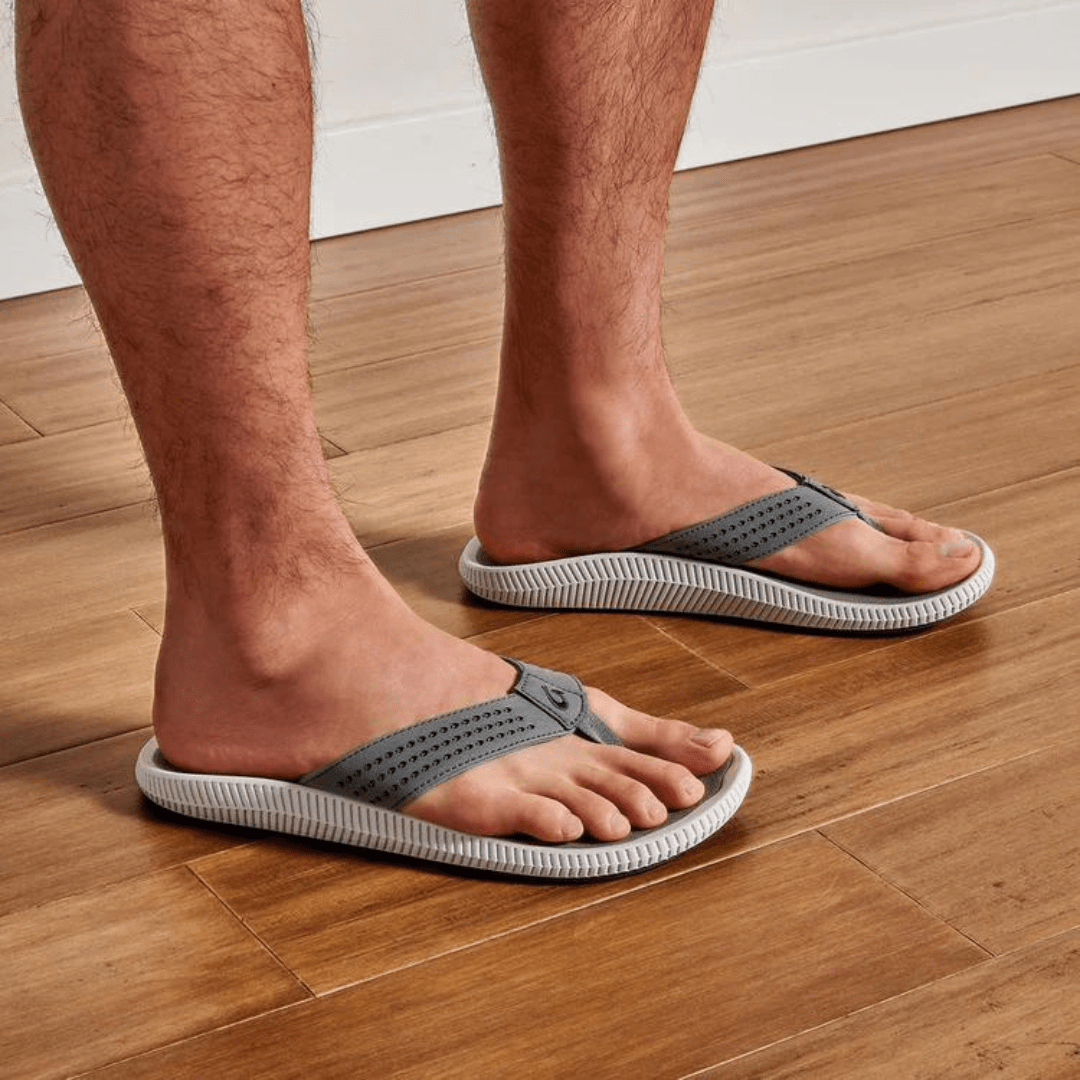 Olukai Ulele Flip Flops - Stone - Olukai