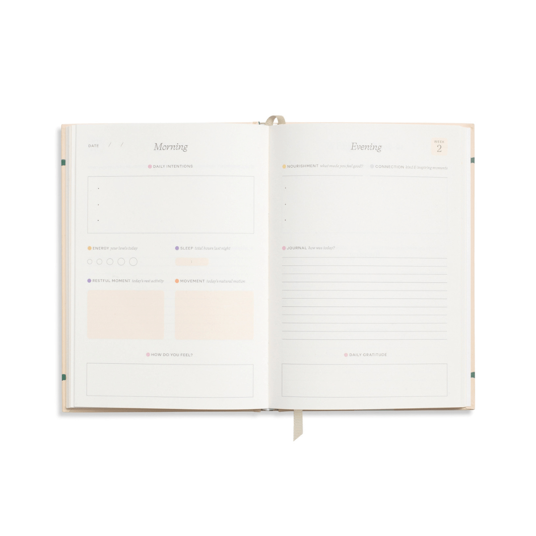 Papier Happy Stripes Wellness Journal - Papier