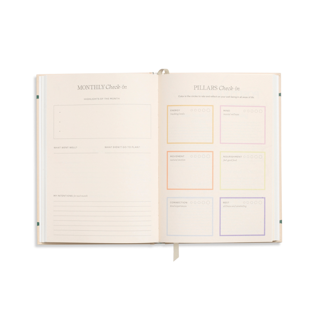 Papier Happy Stripes Wellness Journal - Papier
