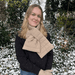 Puffer Keyhole Scarf - Very Moda