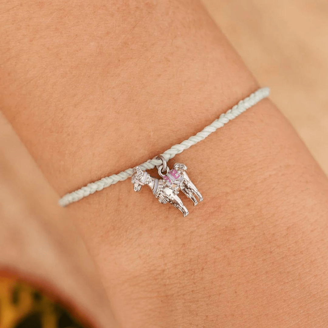 Pura Vida Llama Silver Charm Bracelet - Pura Vida