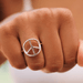 Pura Vida Peace Sign Ring - Silver - Pura Vida