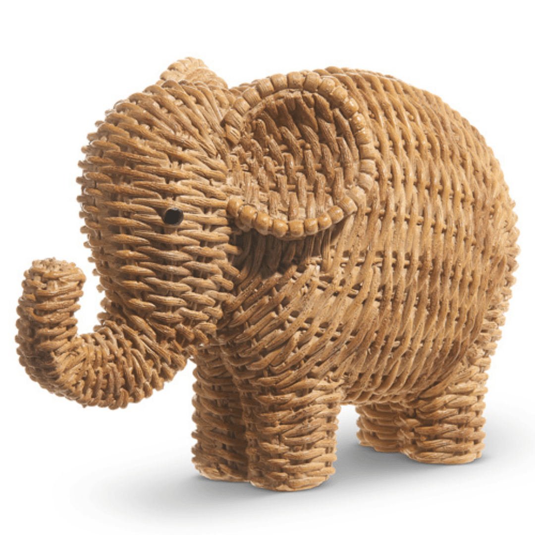 Raz Basketweave Elephant - Raz Imports, Inc.