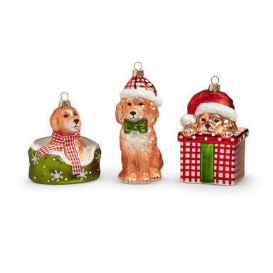 Raz Celebrate The Season Pup Ornament - Raz Imports, Inc.
