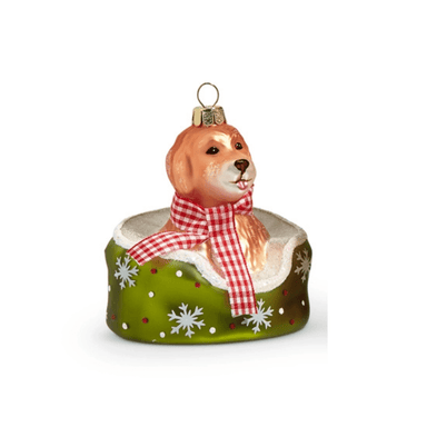 Raz Celebrate The Season Pup Ornament - Raz Imports, Inc.