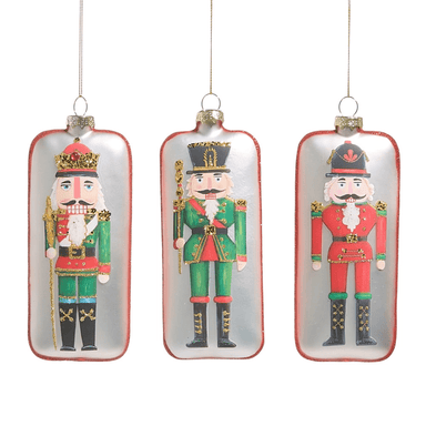 Raz Nutcracker Rectangle Ornament - Raz Imports, Inc.