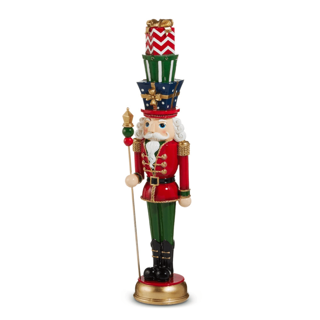 Raz Nutcracker with Presents - Raz Imports, Inc.