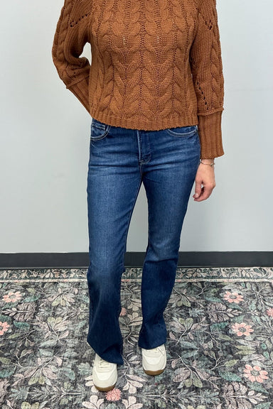 Risen Jeans High Rise Boot Cut - Medium Wash - Risen Jeans